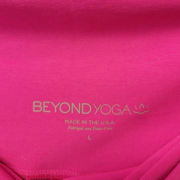 Beyond Yoga Spacedye Caught In The Midi High Waisted Legging Pink Glow L - Picture 4 of 9